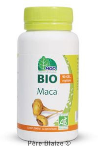 Bio maca (racine, Lepidium meyenii) - 90 gél - MGD