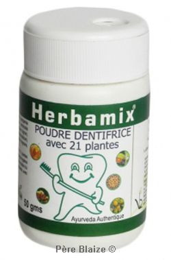 Dentifrice en poudre - 50 g - HERBAMIX