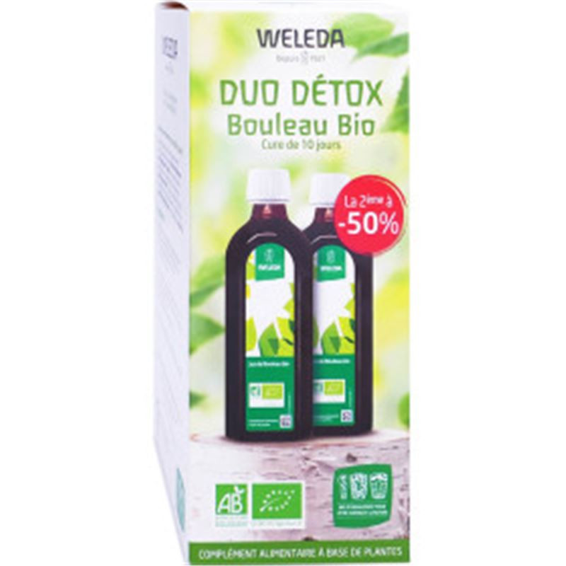 Jus de Bouleau Bio Pack Duo (la 2ème à -50 %) - 2 X 250 ml - WELEDA