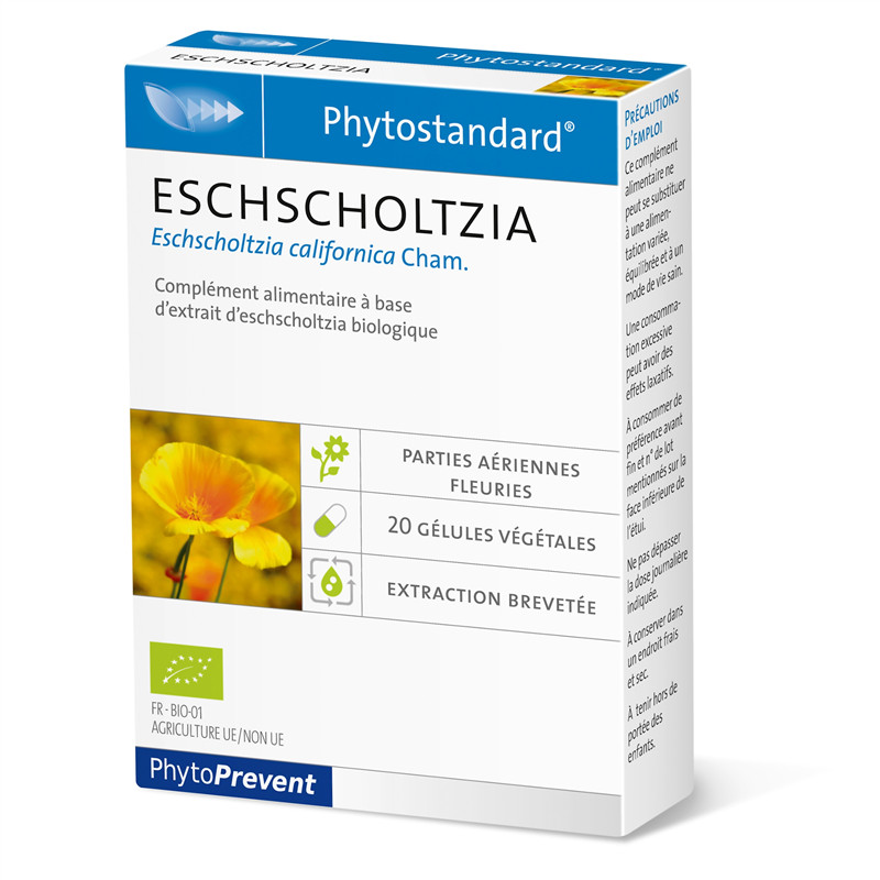 Eschscholtzia - 20 gél - PHYTOSTANDARD - LABORATOIRE PILEJE