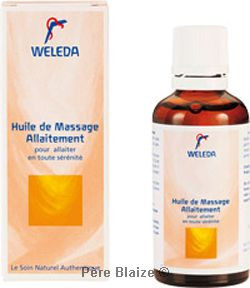 Huile de massage allaitement - 50 ml - WELEDA