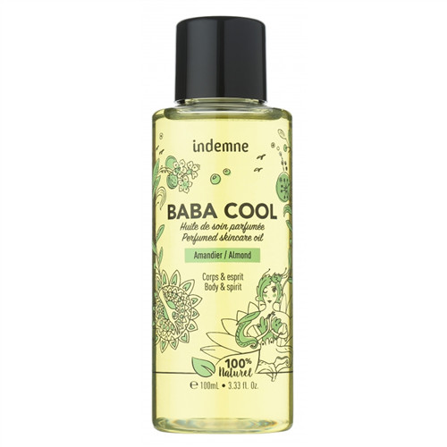 Baba cool huile de soin parfumée - amandier - 100 ml - INDEMNE
