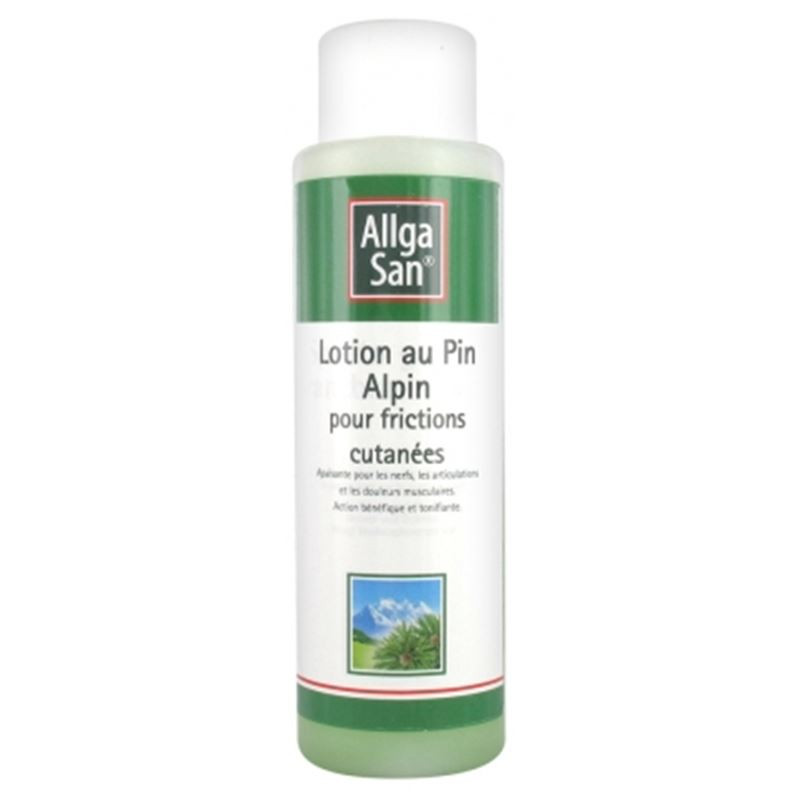 Allga san Lotion au Pin Alpin pour frictions cutanées - 250 ml - DR THEISS