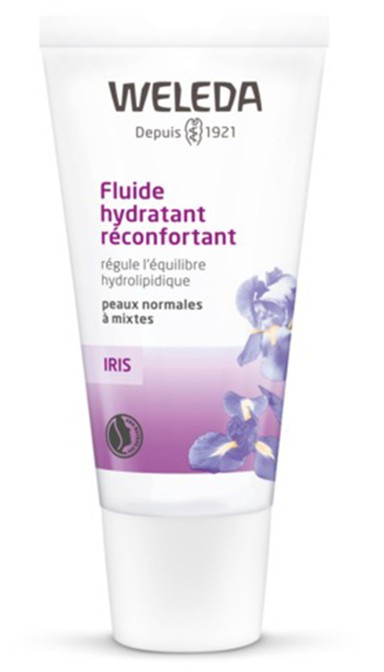 Fuide hydratant réconfortant - Iris - 30 ml - WELEDA