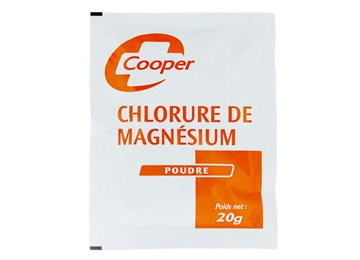 Chlorure de magnésium - poudre - 20 g - COOPER