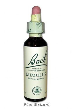 Mimulus - 20 ml - FLEURS DE BACH ORIGINAL - NELSONS