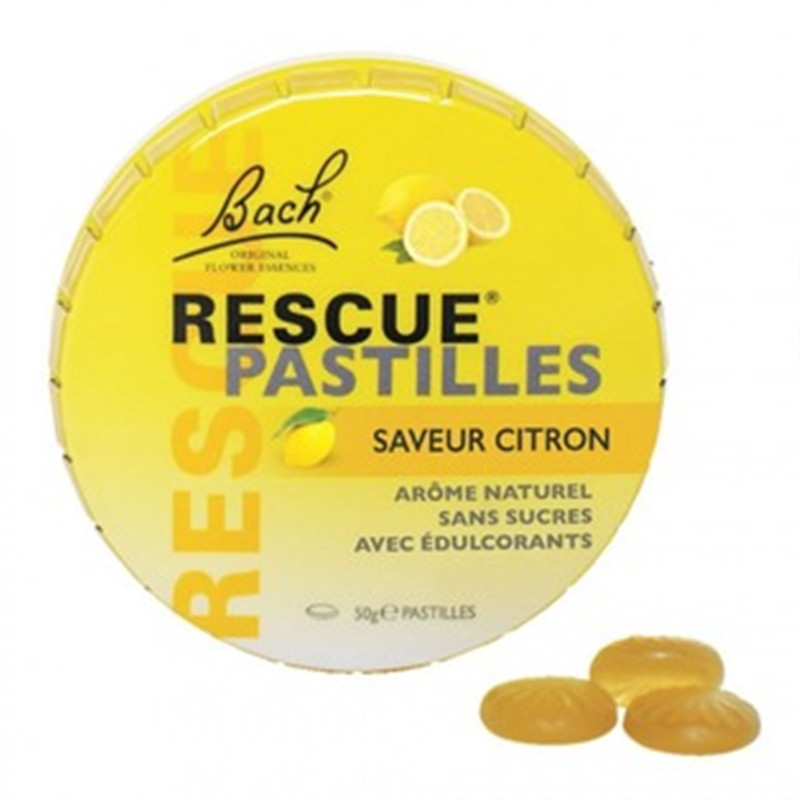 Rescue Pastilles Citron - 50 g - RESCUE - NELSONS