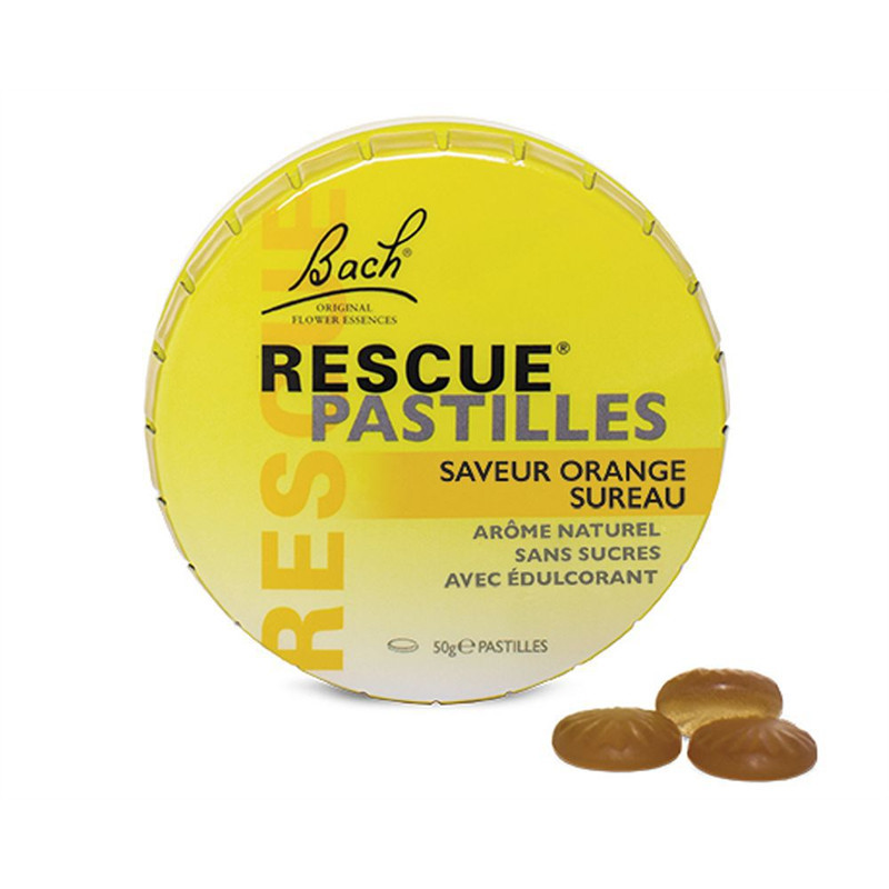 Rescue Pastilles Orange et Sureau - 50 g - RESCUE - NELSONS