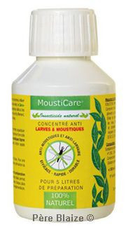 Concentré anti-larves et moustiques - 100 ml - MOUSTICARE