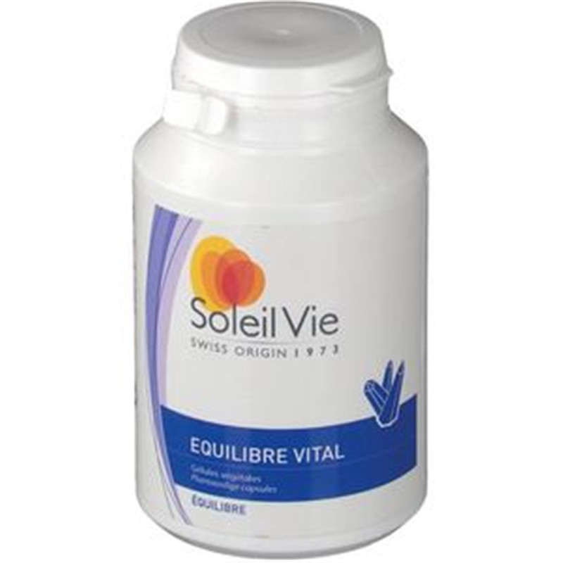 Équilibre vital - 145 gélules - SOLEIL VIE - MBE