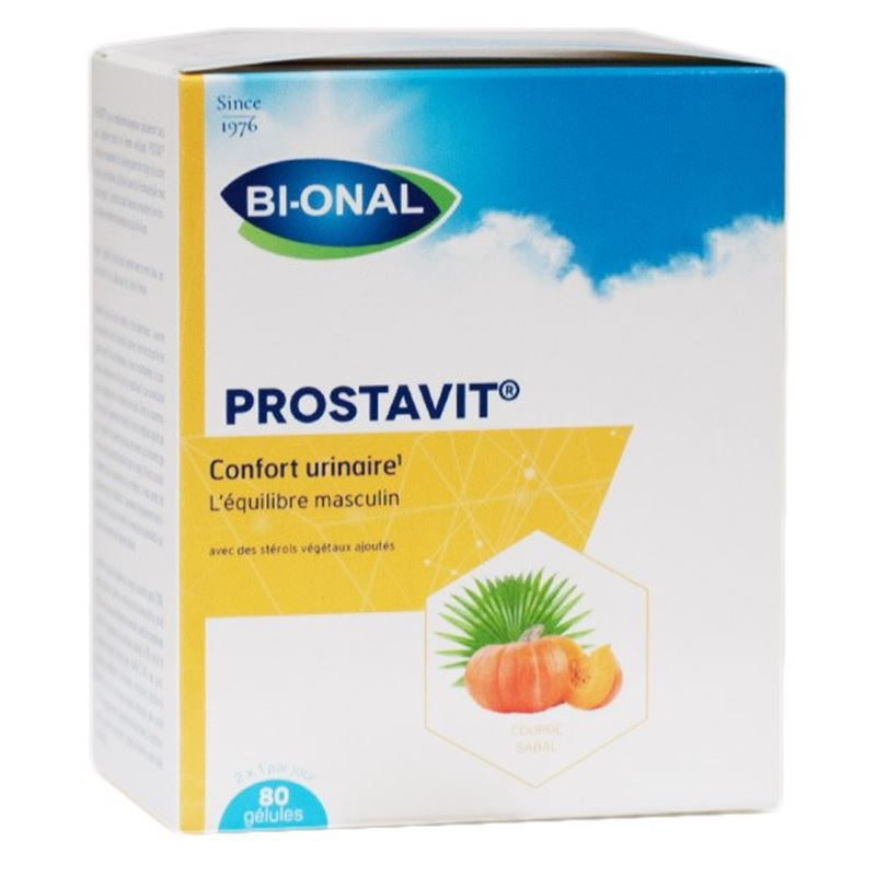 Prostavit format économique - 80 capsules - BIONAL