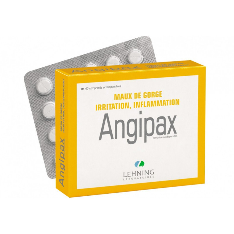 Angipax - 40 comprimés orodispersibles - LEHNING