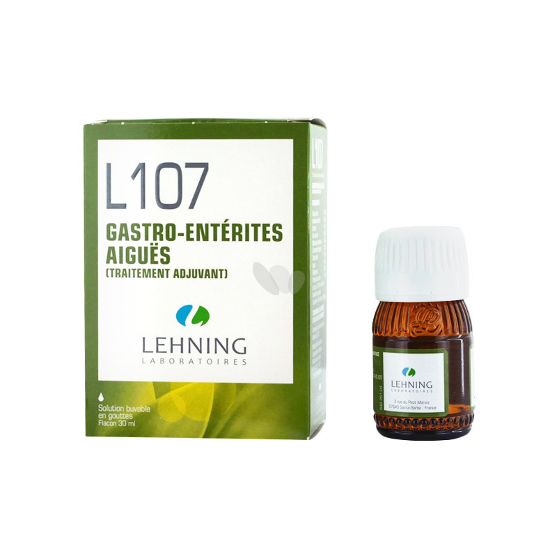L107 - Solution buvable en gouttes - 30 ml - LEHNING