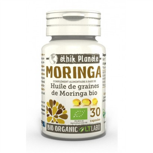Huile de graines de Moringa BIO - 30 capsules - LT LABO