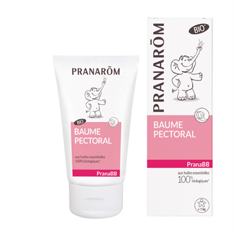 PranaBB - Baume BIO Pectoral enfant - 40 ml - PRANAROM