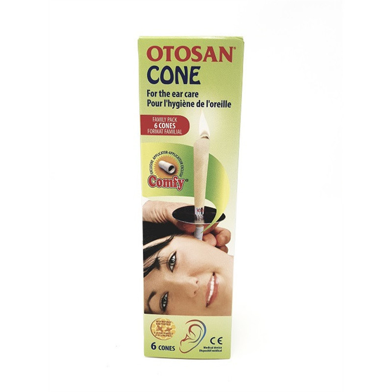 Cônes pour l'hygiène de l'oreille - 2 cônes - OTOSAN