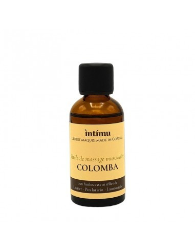 Colomba, Huile de massage décontractante - 50 ml - INTIMU