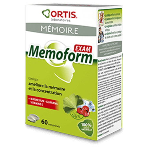Memoform exam - 60 comprimés - ORTIS