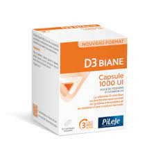 D3 biane - 30 capsules - PILEJE