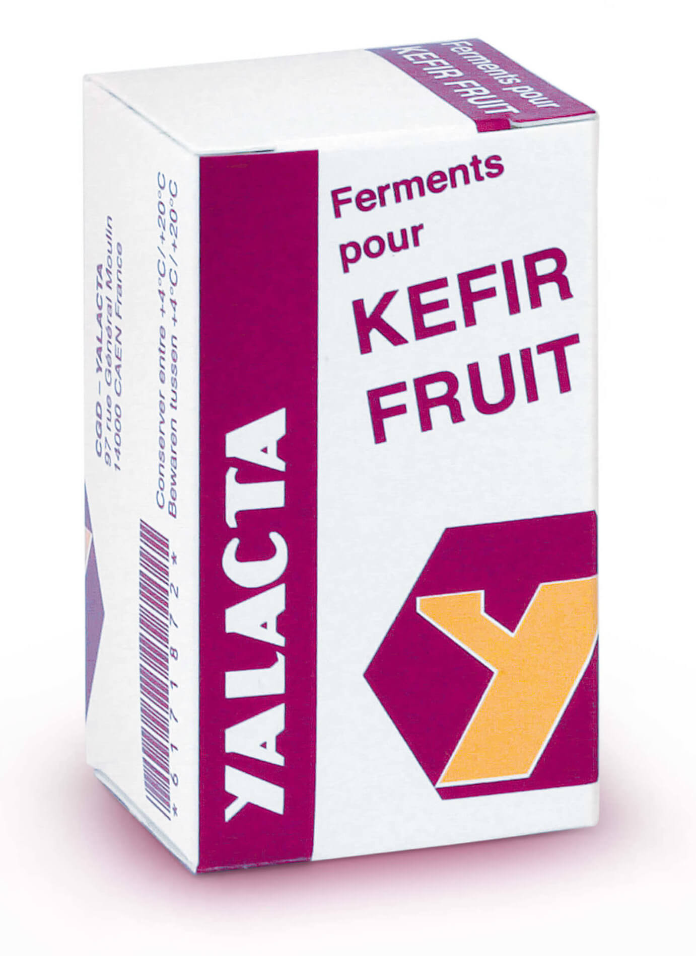 Ferment pour Kefir fruit - 4 g - YALACTA