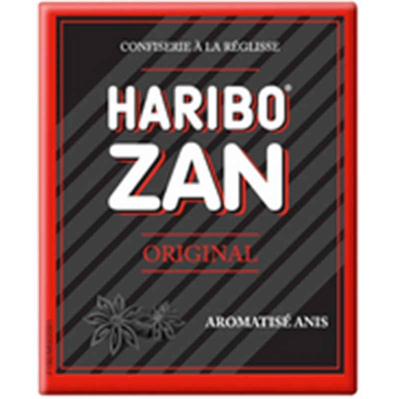 Bonbons Zan - Rouge - 12 g - HARIBO - RICQLES