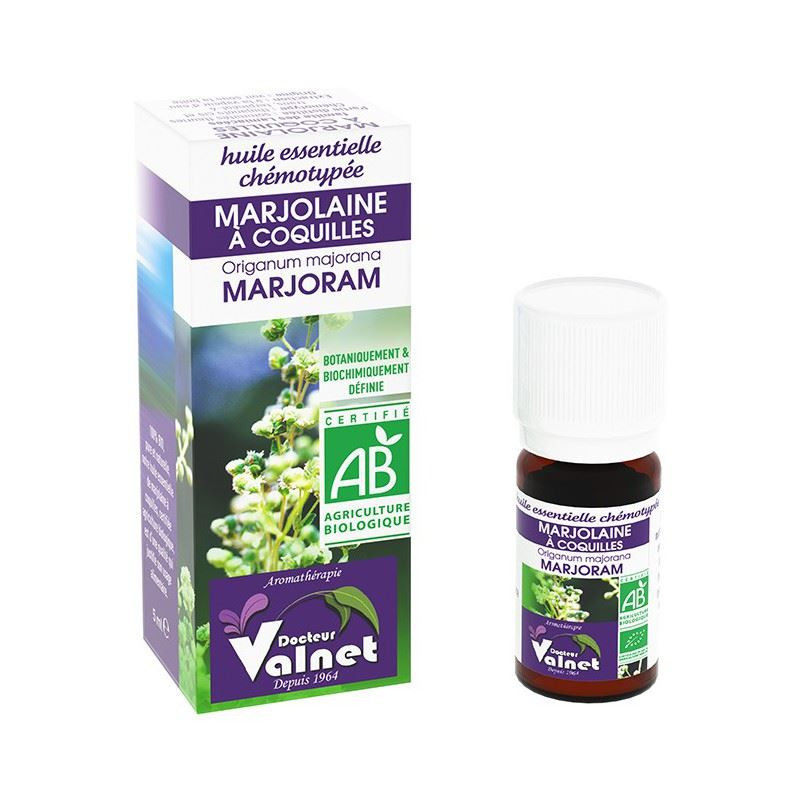 Huile Essentielle Marjolaine à coquilles BIO - 5 ml - DR VALNET