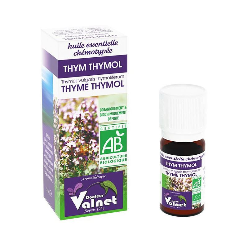 Huile Essentielle Thym à thymol BIO - 5 ml - DR VALNET