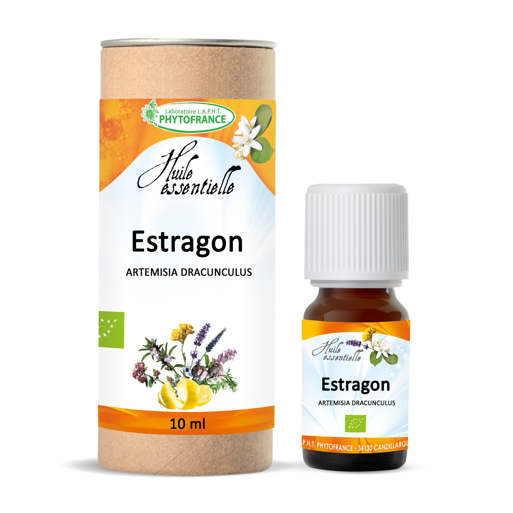 Huile Essentielle Estragon Bio - 10 ml - PHYTOFRANCE