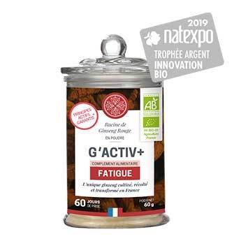 G'ACTIV+ Ginseng rouge - poudre - 60 g - JARDINS D'OCCITANIE
