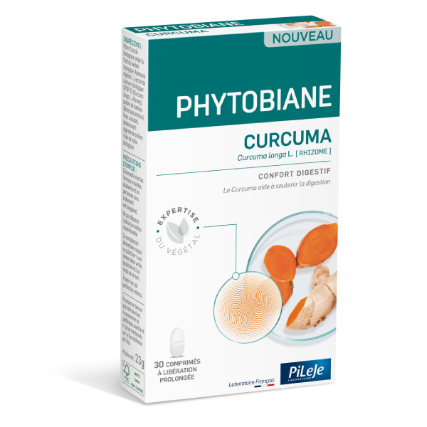 Curcuma - 30 comprimés - PHYTOBIANE - PILEJE