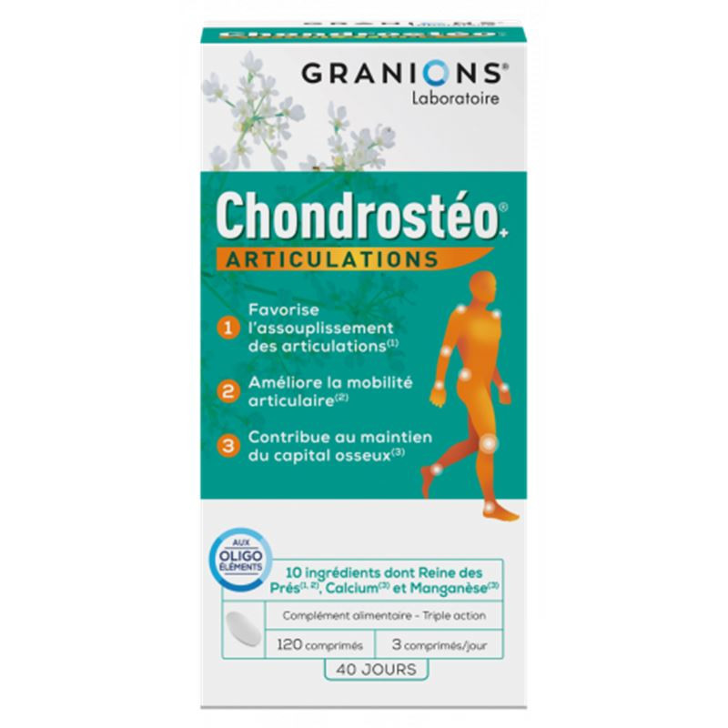 Chondrostéo -1 mois - 90 comprimés - GRANIONS