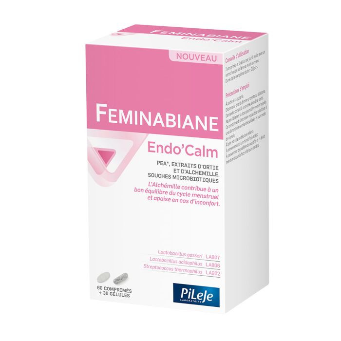 Feminabiane Endo'Calm - 60 comprimés / 30 gélules - PILEJE