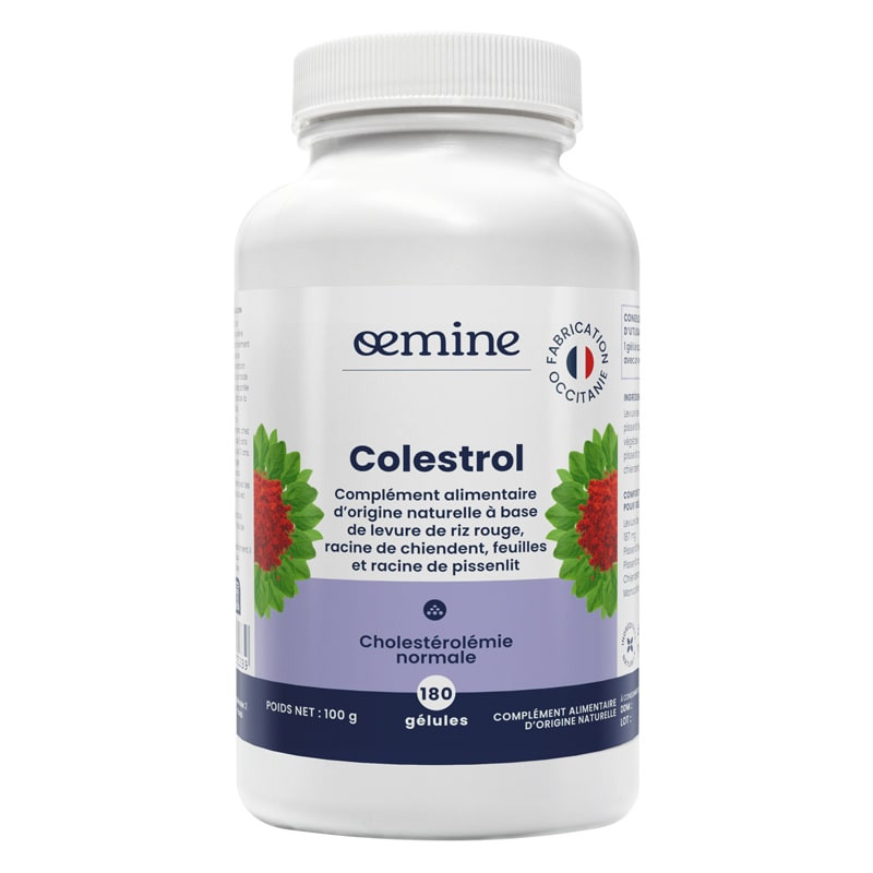 Colestrol - 180 gélules - OEMINE