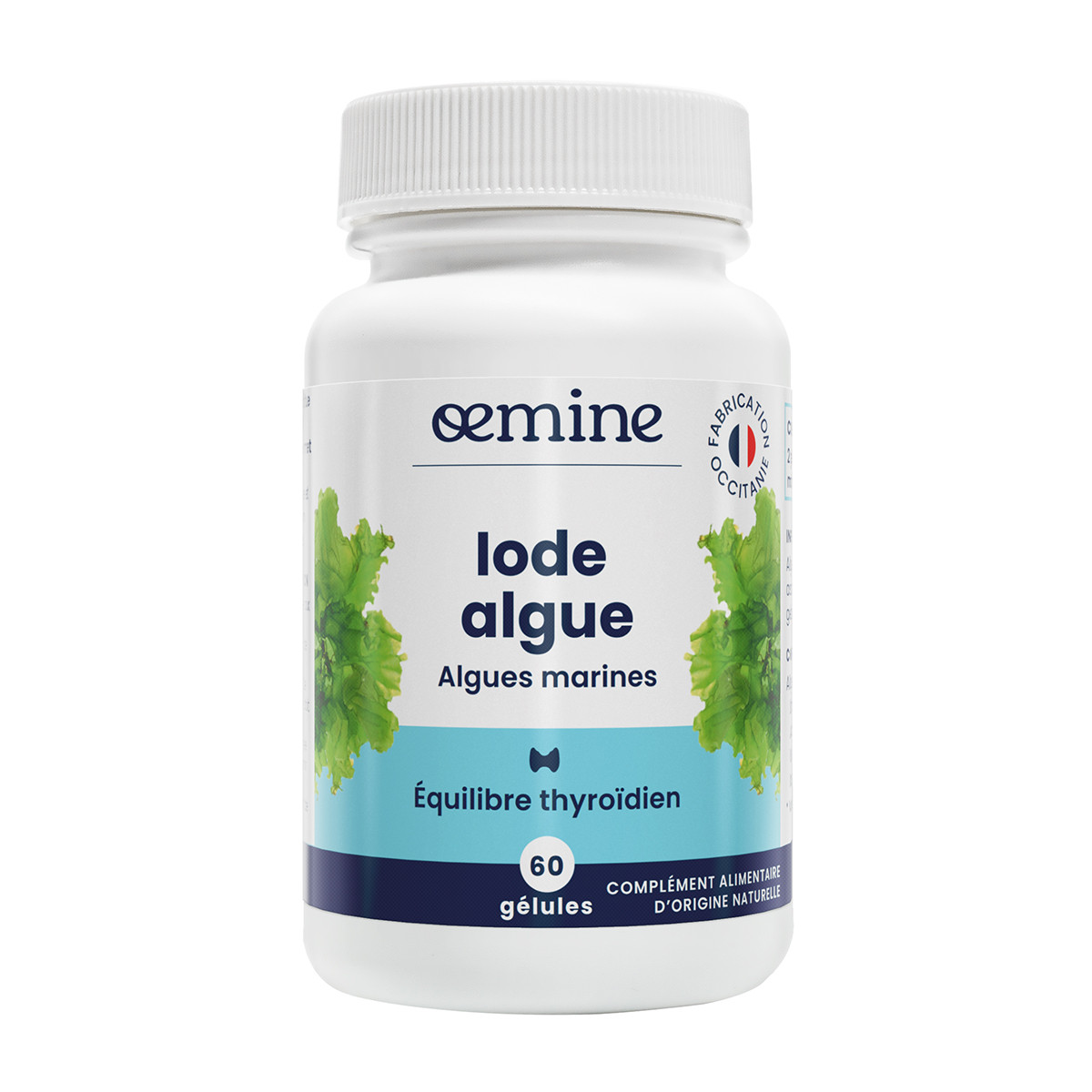 Iode algue - 60 gélules - OEMINE