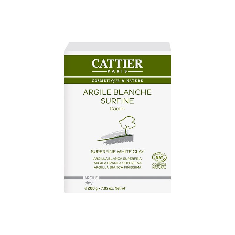 Argile blanche surfine - 200 g - CATTIER