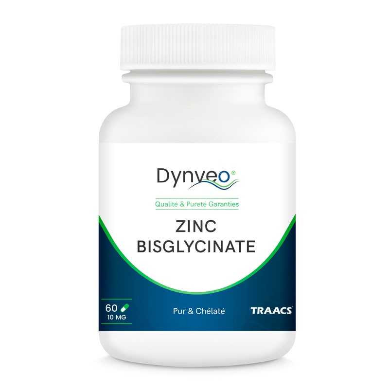 Zinc bisglycinate - 60 gélules - DYNVEO