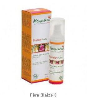 Crème réequilibrante - Elicrisia purity peaux mixtes et impures - 50ml - KOSMEO MOSQUETA'S