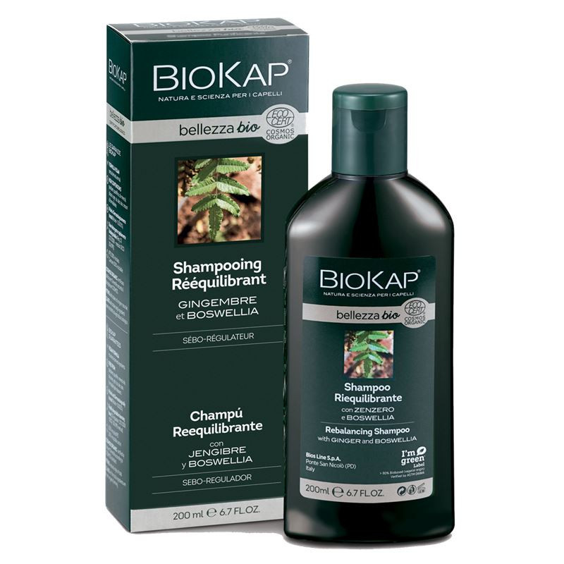 Shampooing réequilibrant Bellazza BIO - 200 ml - BIOKAP