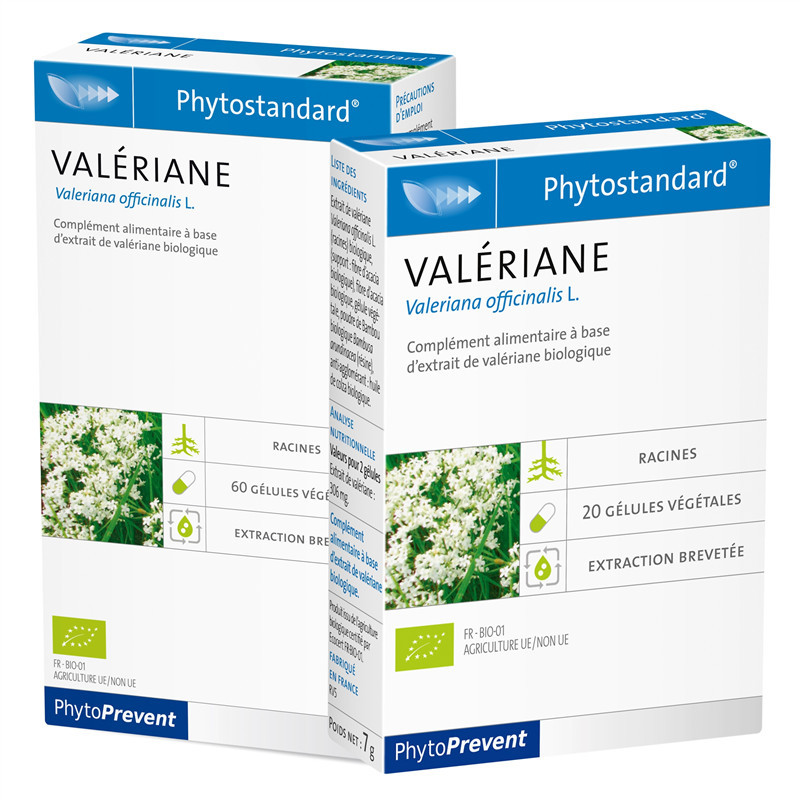 Valériane - 20 gélules - PHYTOSTANDARD - PILEJE