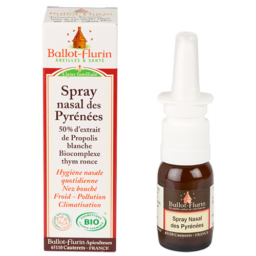 Spray nasal des Pyrénées - sans alcool - 15 ml - BALLOT-FLURIN