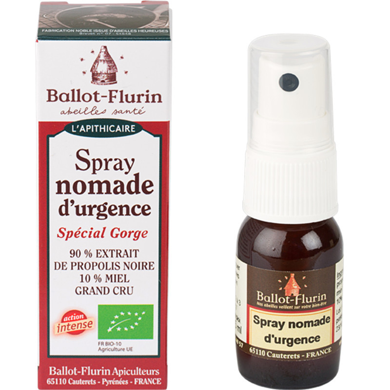 Spray nomade d'urgence - 15 ml - BALLOT-FLURIN