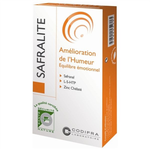 Safralite 30 mg - 28 gélules - CODIFRA