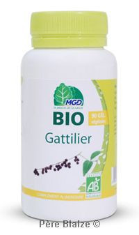 Gattilier  BIO (Fruit, Vitexagnus-castus) - 90 gélules - MGD