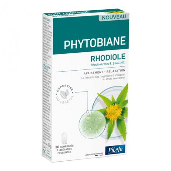 Rhodiole - 30 comprimés - PHYTOBIANE - PILEJE