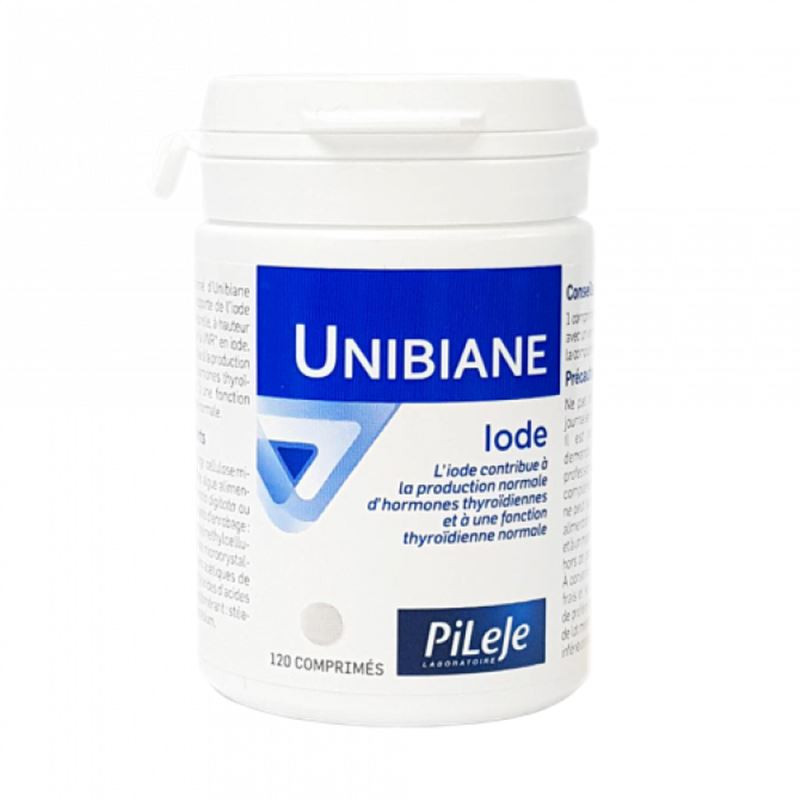 Unibiane iode - 120 comprimés - PILEJE