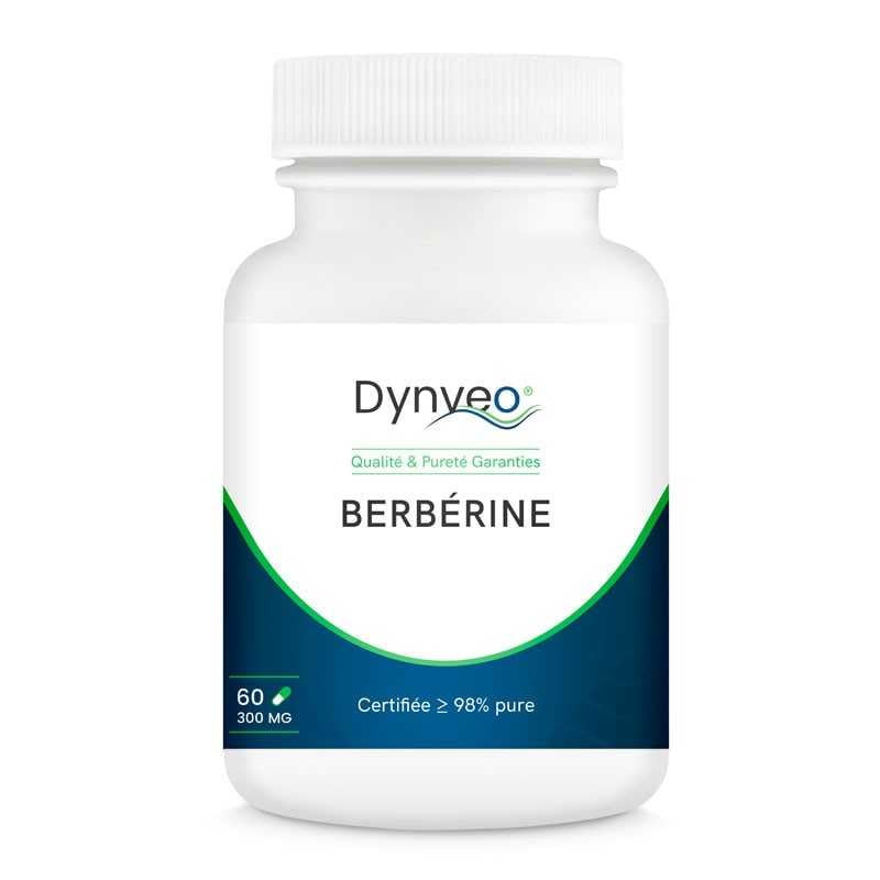 Berbérine pure dosée à 300 mg - 60 gélules - DYNVEO