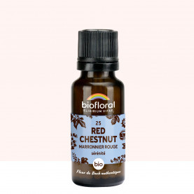 FDB 25 Red Chestnut Marronier Rouge - Granules BIO - 19,5 g - BIOFLORAL 
