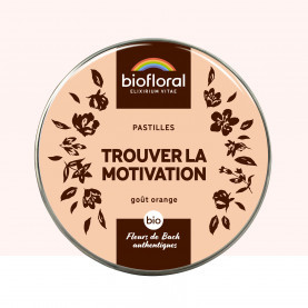 Trouver La Motivation - Pastilles BIO - 50 g - BIOFLORAL 