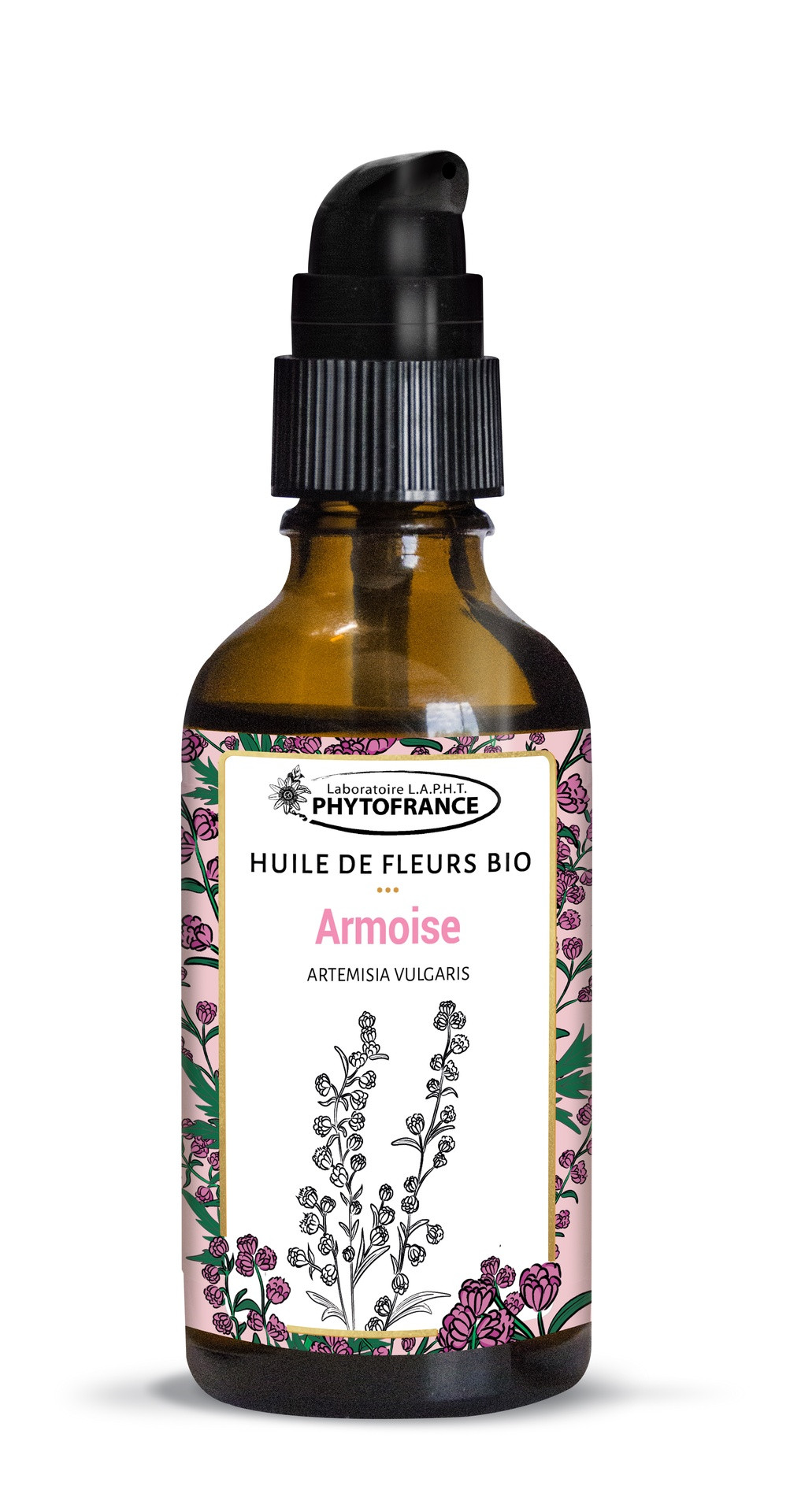 Huile Végétale Armoise BIO - 50 ml - PHYTOFRANCE