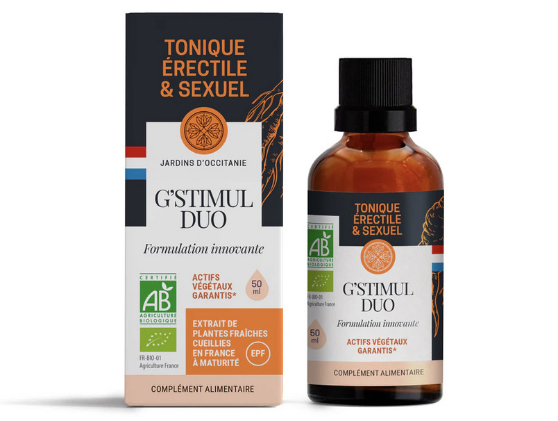 G'stimul duo - Liquide - 50 ML - JARDINS D'OCCITANIE